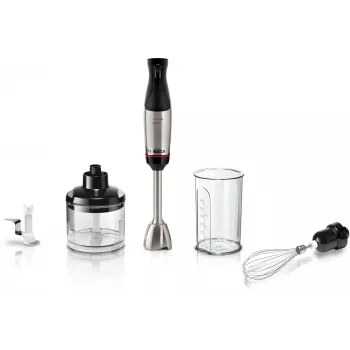Batidora Bosch Serie 6 MSM6M622 0,6 L batidora de cocina 1000 W negra, acero inoxidable