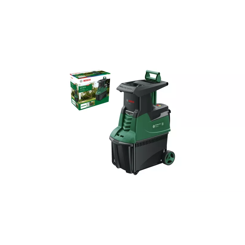Biotrituradora Bosch AXT 25 TC 2500 W 53 L turbina