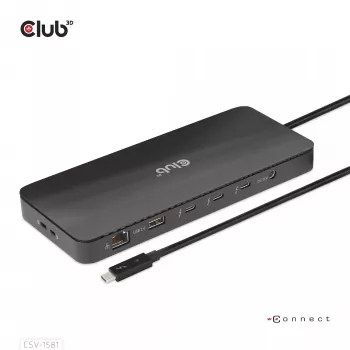 Base de acoplamiento CLUB3D Thunderbolt 4 Certified 11-en-1 140W
