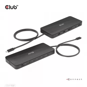 Base de acoplamiento CLUB3D Thunderbolt 4 Certified 11-en-1 140W