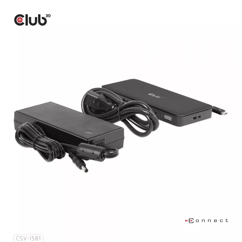 Base de acoplamiento CLUB3D Thunderbolt 4 Certified 11-en-1 140W