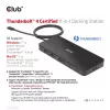 Base de acoplamiento CLUB3D Thunderbolt 4 Certified 11-en-1 140W