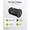 Cargador rápido de coche Goobay Dual-USB USB-C PD 45W negro