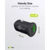 Cargador rápido de coche Goobay Dual-USB USB-C PD 45W negro
