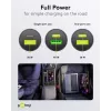 Cargador rápido de coche Goobay Dual-USB USB-C PD 45W negro