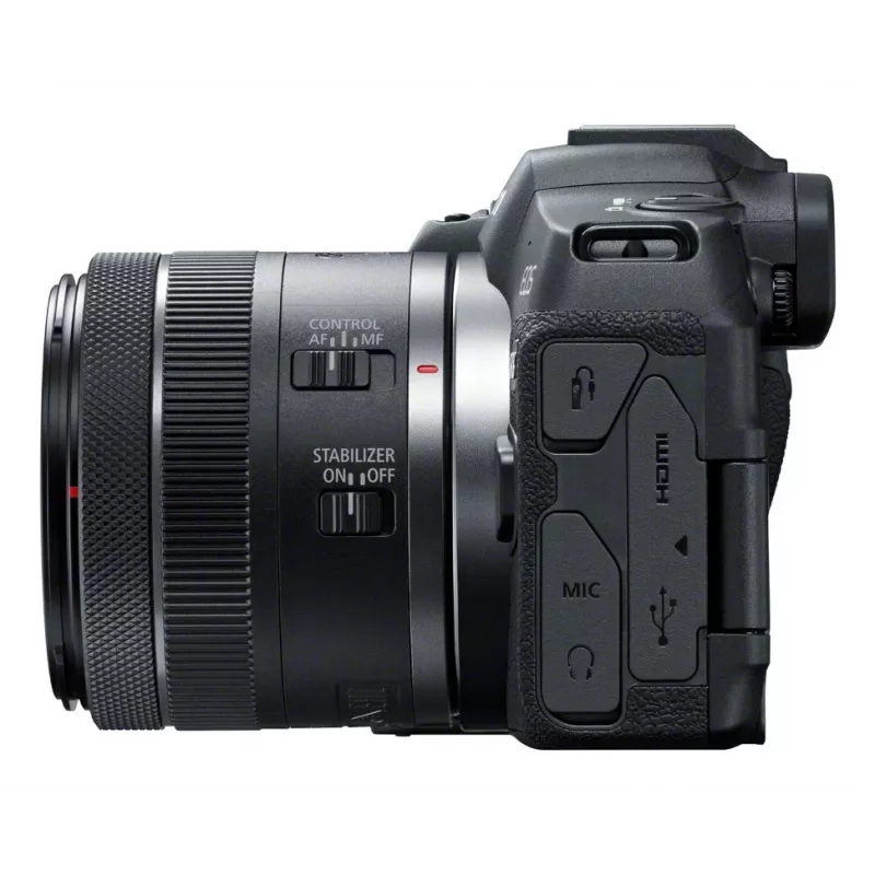 Canon EOS R8 + RF 24-50mm F4.5-6.3 IS STM Kit, 24,2 MP, 6000 x 4000 píxeles, CMOS, 4K Ultra HD, pantalla táctil, negro