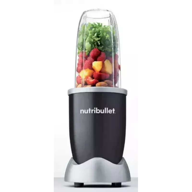 NutriBullet Original 500 NB505DG batidora de vaso, 500 W, vasos de Tritan de 0,7 L y 0,5 L, gris oscuro