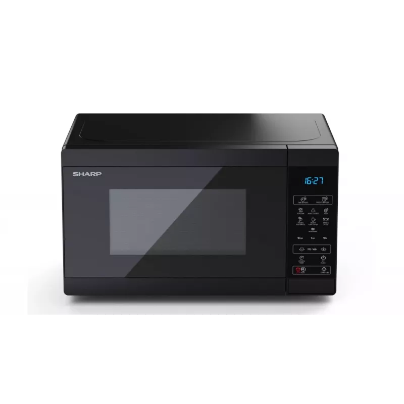 Microondas Sharp YC-MS02E-B negro microondas solo encimera 20 l 800 W