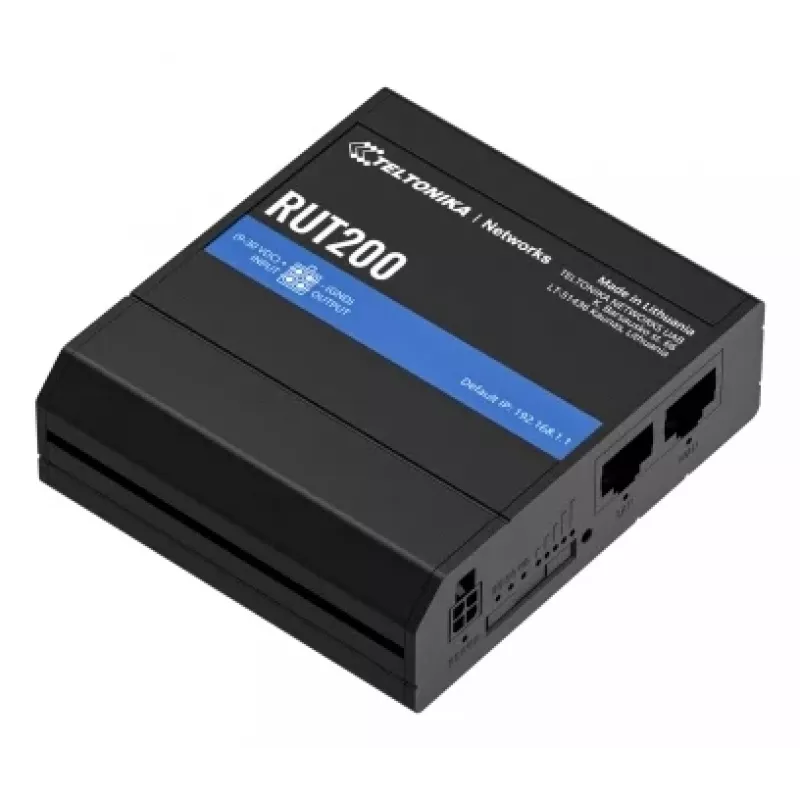 TELTONIKA Rut200 Router industrial 4G LTE Wi-Fi