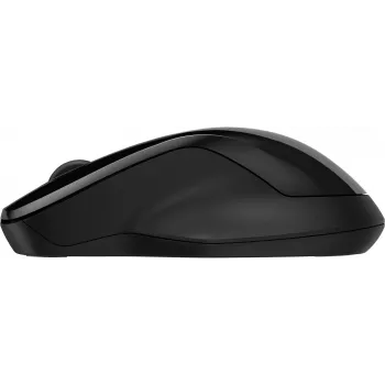HP 250 Dual Ratón, ambidiestro, Bluetooth + USB Type-A, 1600 DPI, Negro