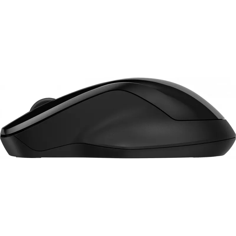 HP 250 Dual Ratón, ambidiestro, Bluetooth + USB Type-A, 1600 DPI, Negro