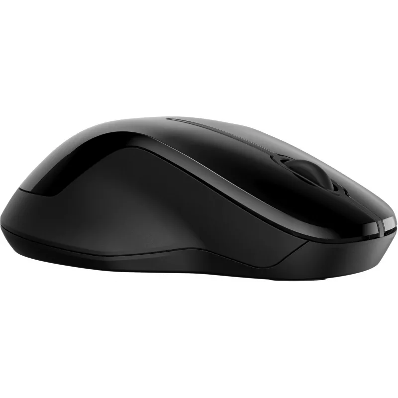 HP 250 Dual Ratón, ambidiestro, Bluetooth + USB Type-A, 1600 DPI, Negro