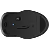 HP 250 Dual Ratón, ambidiestro, Bluetooth + USB Type-A, 1600 DPI, Negro