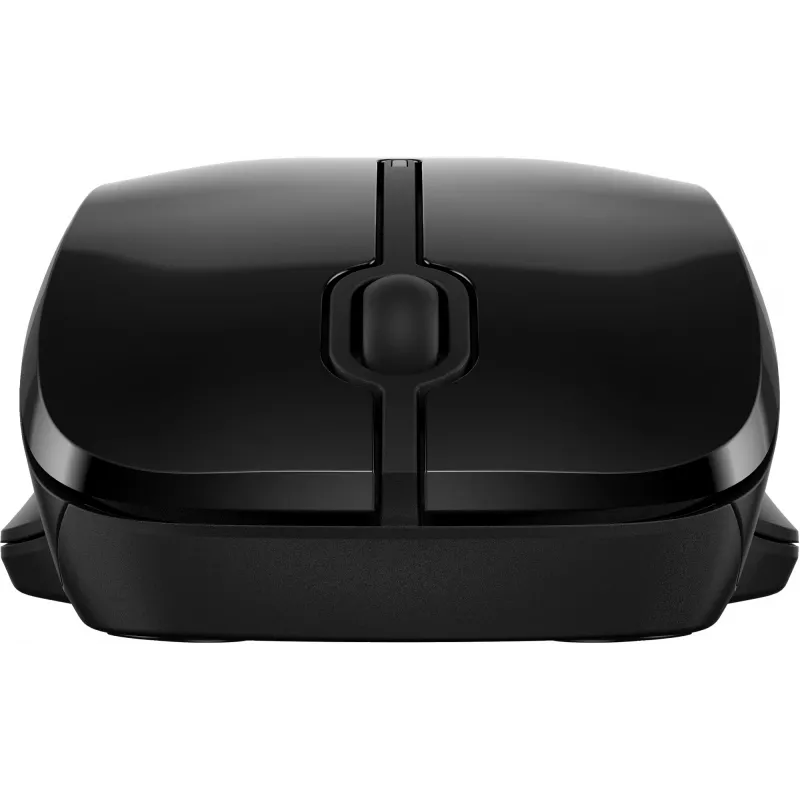 HP 250 Dual Ratón, ambidiestro, Bluetooth + USB Type-A, 1600 DPI, Negro