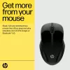 HP 250 Dual Ratón, ambidiestro, Bluetooth + USB Type-A, 1600 DPI, Negro