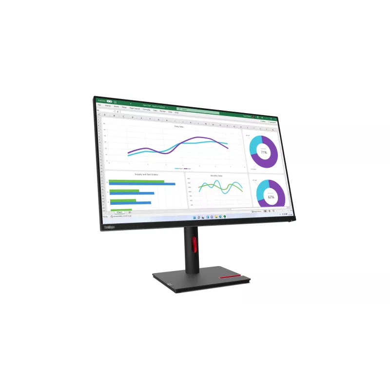 Lenovo ThinkVision T32h-30 Monitor de ordenador 80 cm (31,5 inch) 2560 x 1440 píxeles Quad HD LED Negro