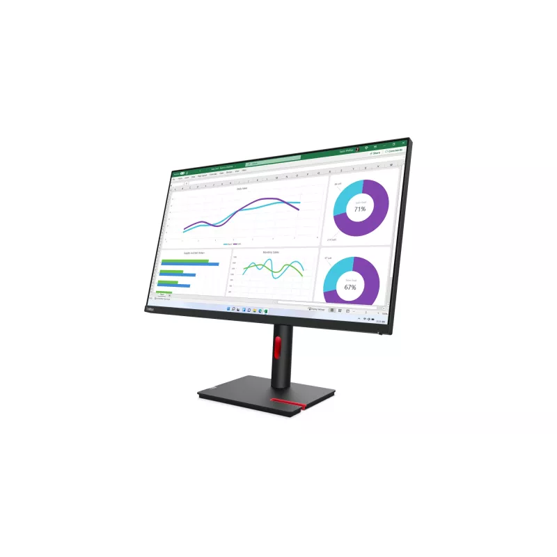 Lenovo ThinkVision T32h-30 Monitor de ordenador 80 cm (31,5 inch) 2560 x 1440 píxeles Quad HD LED Negro