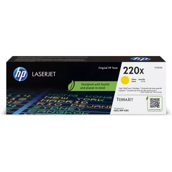 HP 220X Amarillo Tóner original para LaserJet