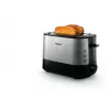 Philips Viva Collection HD2635/90 Tostadora 7 2 rebanadas Negra, Titanio