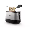 Philips Viva Collection HD2635/90 Tostadora 7 2 rebanadas Negra, Titanio