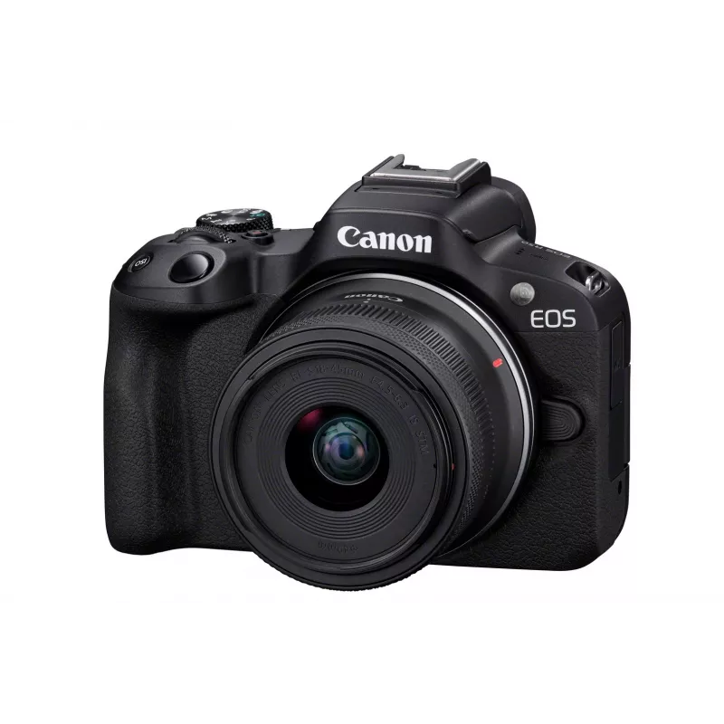 Cámara sin espejo Canon EOS R50 Negra 24,2 MP 4K Ultra HD