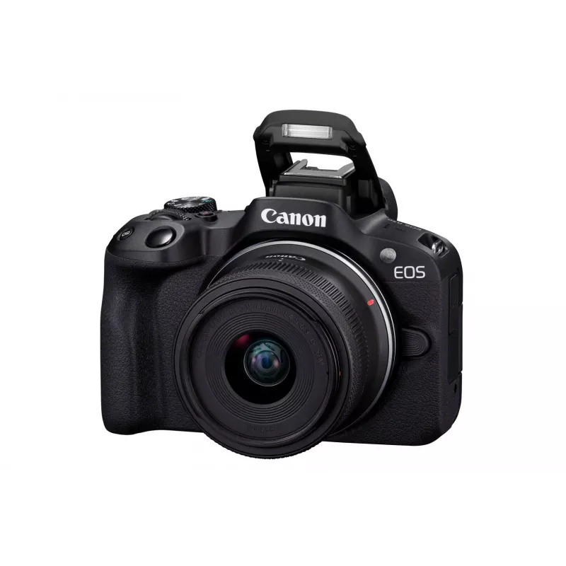 Cámara sin espejo Canon EOS R50 Negra 24,2 MP 4K Ultra HD