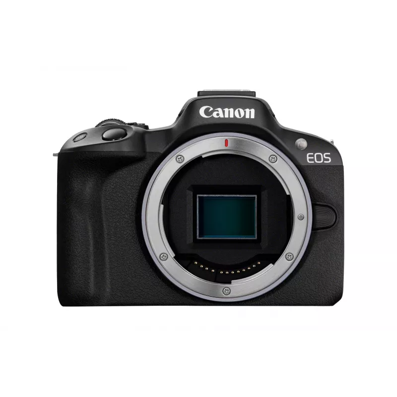 Cámara sin espejo Canon EOS R50 Negra 24,2 MP 4K Ultra HD