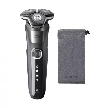 Philips SHAVER Series 5000 S5887/10 Afeitadora en húmedo y en seco y estuche suave