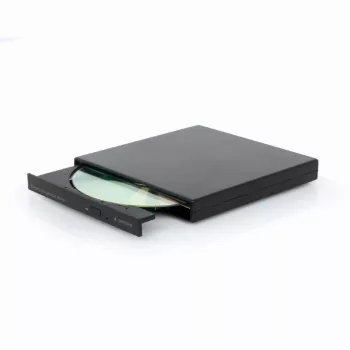 GEMBIRD Unidad regrabadora de DVD USB externa 24x - Negra