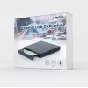GEMBIRD Unidad regrabadora de DVD USB externa 24x - Negra