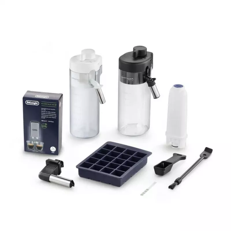 Cafetera superautomática De’Longhi ECAM450.65.S — 1,8 L de depósito de agua, 300 g de depósito de café en grano, 19 bar, molinillo integrado, Wi‑Fi, pantalla TFT