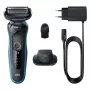 Braun Series 5 51-M1200s Afeitadora para hombre Afeitadora de láminas Recortadora Negra, Azul
