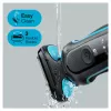 Braun Series 5 51-M1200s Afeitadora para hombre Afeitadora de láminas Recortadora Negra, Azul