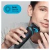 Braun Series 5 51-M1200s Afeitadora para hombre Afeitadora de láminas Recortadora Negra, Azul