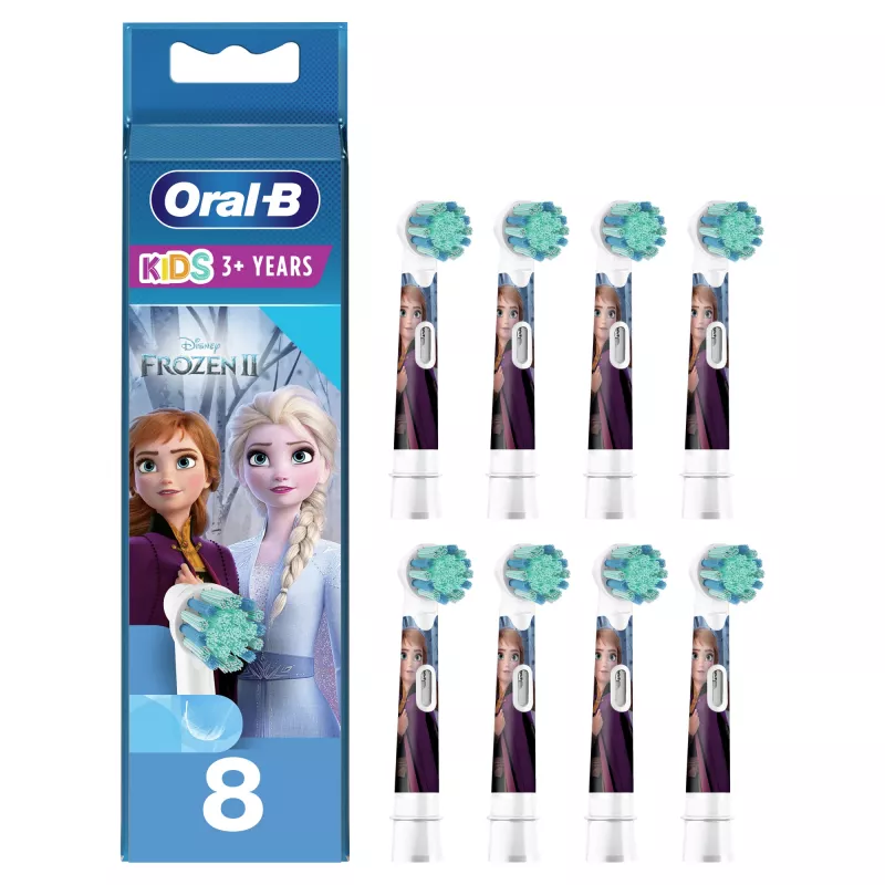 Cabezal de cepillo de dientes Oral-B Kids 81748472 8 uds. Extra Suave Multicolor