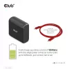 CLUB3D USB Gen1 Type-C Triple Display DP1.4 Alt mode Smart PD3.0 Charging Dock con Fuente de Alimentación 100 Watt