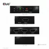 Club3D CSV-1381 conmutador HDMI 3 a 1, 8K60Hz/4K120Hz