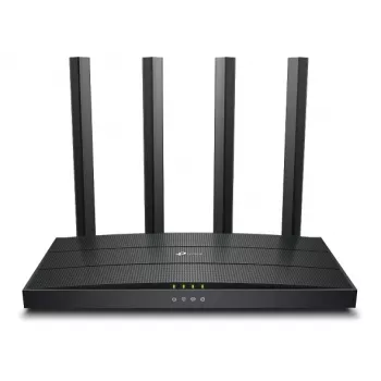 TP-Link Archer AX1500 Router Wi-Fi 6, Wi-Fi 6 (802.11ax), Dualband (2,4 GHz / 5 GHz), Ethernet LAN, Negro, Router de Sobremesa