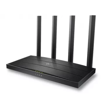 TP-Link Archer AX1500 Router Wi-Fi 6, Wi-Fi 6 (802.11ax), Dualband (2,4 GHz / 5 GHz), Ethernet LAN, Negro, Router de Sobremesa