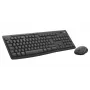 Conjunto de teclado y ratón Logitech MK370 Combo for Business — Full-Size QWERTY (US International), RF Wireless + Bluetooth, Grafito