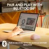LOGITECH M240 Ratón Silencioso - Bluetooth - Rosa