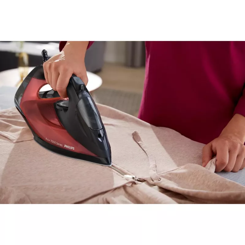 Philips Serie 7000 DST7022/40 Plancha de Vapor Suela SteamGlide Plus 2800 W Negro