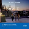 TP-Link Tapo Kit de Cámara y Videoportero Inteligente, Negro, Blanco, IR, CE, RoHS, RCM,R-NZ,FCC, EAC, Triman, UKCA, G.711, 5 MP, 2560 x 1920 Píxeles