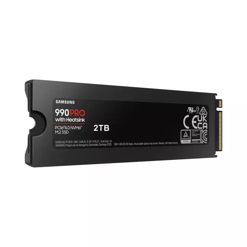 SSD M.2 2280 NVMe Samsung 2 TB PCIe 4.0 MZ-V9P2T0GW — 7450/6900 MB/s, V-NAND MLC