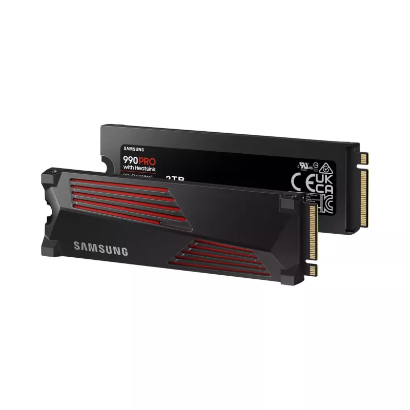 SSD M.2 2280 NVMe Samsung 2 TB PCIe 4.0 MZ-V9P2T0GW — 7450/6900 MB/s, V-NAND MLC