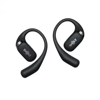 SHOKZ OpenFit Auriculares Inalámbricos Gancho de Oreja Llamadas/Música/Deporte/Uso Diario Bluetooth Negro