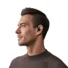 SHOKZ OpenFit Auriculares Inalámbricos Gancho de Oreja Llamadas/Música/Deporte/Uso Diario Bluetooth Negro