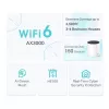 TP-Link DECO X55 (pack de 2) Dualband (2,4 GHz / 5 GHz) Wi-Fi 6 (802.11ax) Blanco 3 Intern