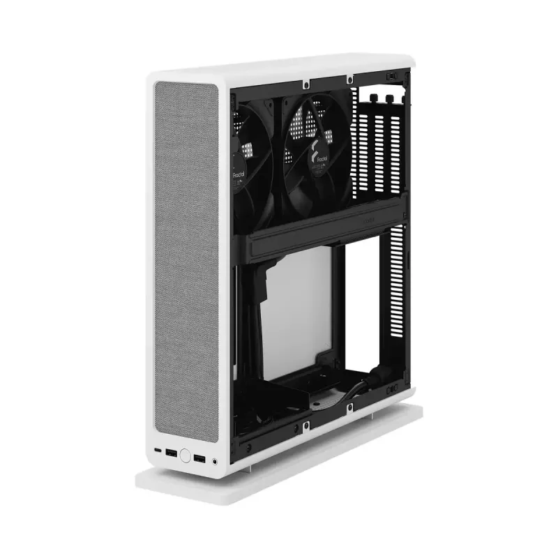 Caja de PC Fractal Design Ridge Small Form Factor Blanco