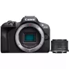 Canon EOS R100 + RF-S 18-45mm F4.5-6.3 IS STM Kit MILC 24,1 MP CMOS 6000 x 4000 Píxeles Negro
